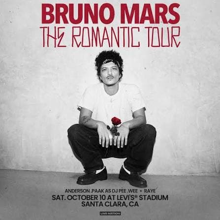 Bruno Mars | The Romantic Tour